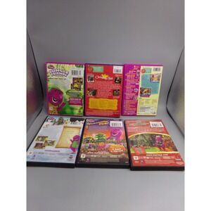 Rare/Vintage Lot (7) BARNEY THE DINOSAUR DVDS‎ EXCELLENT CONDITION-2000's